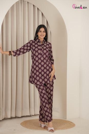 Dveeja chhava coord set online wholesale cloth market